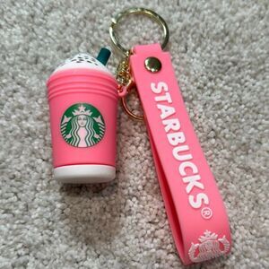 NWOT Starbucks Bearista Frappe Keychain